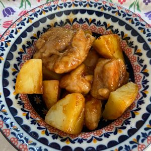 万福の作ってみた!投稿(【鶏肉と新じゃがのバター醤油焼き】頬張って食べたい♡)
