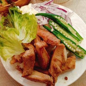 Yuukoの作ってみた!投稿(美肌レシピ【生姜が効いてるマグロのカフェごはん】)