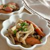 レンジでもう1品『しめじとウインナーのバターポン酢』