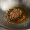 オクラトマトのおかか和えの工程2