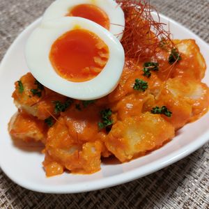 よっこの作ってみた!投稿(【コチュマヨポテトサラダ】ピリッと旨辛♪あと引く旨さ)