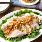 お肉しっとり♪秘密の茹で鶏〜香味ソースがけ〜