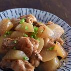 手羽元と大根の麺つゆポン酢煮