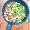 豚こまと小松菜の極旨中華あんかけ丼の工程2