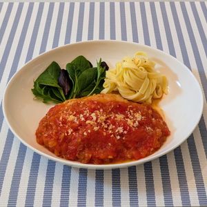 𝔂𝓾𝓶𝓲🍓の作ってみた!投稿(鶏むね1枚でビストロ級～フレッシュトマトソース～)