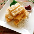やみつき♪高野豆腐のコンソメステック揚げ