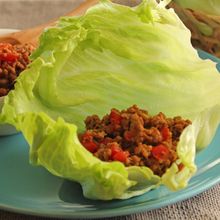 簡単10分！ご飯もすすむ肉味噌レタス包み