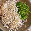 ご飯が止まらん「ピーマンともやしの豚味噌炒め」の工程1