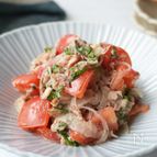 食べる美容液♪【サバとトマトのさっぱりマリネ】