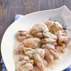 鶏のレモンクリームソテー