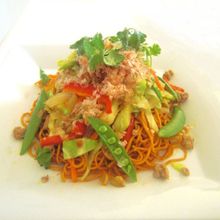 屋台の焼き蕎麦風