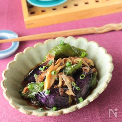 茄子とピーマンの柑橘揚げ浸し・ジャムは最高の調味料！