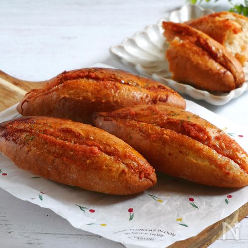 塗って焼くだけで絶品!明太フランス