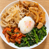 てこの作ってみた!投稿(【甘辛肉のお手軽ビビンバ】絶品!お肉も野菜も一皿で♪)