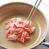 【豚こまペッパーもやし】コスパ高〜!ワンパンメインの工程1