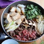 フライパンで簡単＊我が家のすき焼き
