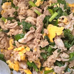 ららぴおの作ってみた!投稿(ガッツリ食べたいご飯が進む味♡『豚ニラたま』)