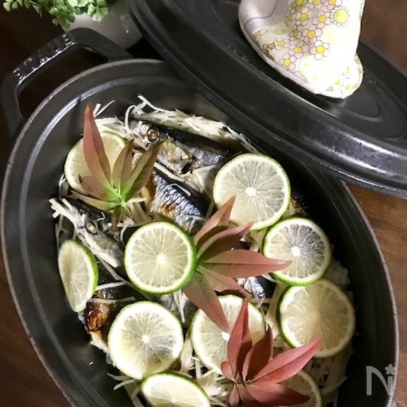 秋刀魚の炊き込みご飯