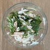 5分で完成《長芋と水菜♡梅おかかサラダ》の工程1