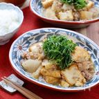 ご飯に合う♡『豚味噌の厚揚げ大根』