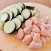 【鶏むね肉となすのおかか醤油炒め】繰り返し作りたい和風おかずの工程1