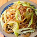レンジで5分！【春雨×ねぎオイスターソース和え】下茹で不要♩