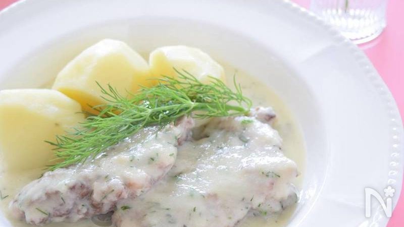 鶏肉のディルクリーム煮込み 北欧風 オールスパイス使用レシピ By 豊田 亜紀子 レシピサイト Nadia ナディア プロの料理家のおいしい レシピ