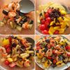 レーズン・夏野菜・エビのスパイシーパスタサラダの工程4