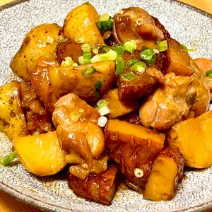 michuの作ってみた!投稿(【男子喜ぶ！さつま揚げと鶏じゃがのうま煮】子供爆食い♡︎)
