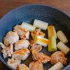 うどんスープで簡単！焼き鳥丼の工程1