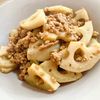 ゆかりの作ってみた!投稿(5分で完成♡『ひき肉と蓮根のポン酢炒め』ご飯も進む！！)