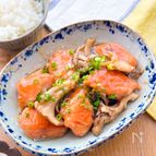 【鮭ときのこのあんかけ煮】老若男女食べやすいほっこり魚料理♩