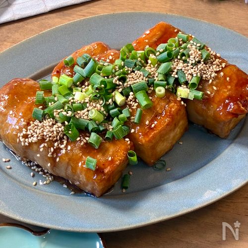 ご飯泥棒♡肉まき厚あげ