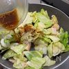 春キャベツと厚揚げの肉味噌炒め【鶏ひき肉でヘルシー】の工程5