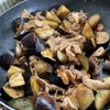 みやしたまほの作ってみた!投稿(なすと豚こまの中華風チリソース炒め)