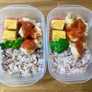 ゆかりの作ってみた!投稿(夫が絶賛♡【ガーリックトマトのチーズチキン】身近な調味料で◎)