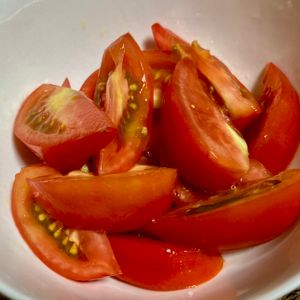 みさみさばぁば🌱の作ってみた!投稿(驚くほど甘くなる　トマトの白だしマリネ)