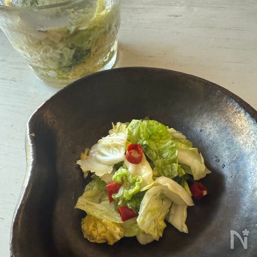 【即席】白菜お手軽漬物