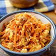 ご飯のお供に♪モリモリ食べたい【人参ツナたま炒め】