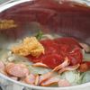 鍋ひとつで完結！重ね煮で作る【まろやかナポリタン】の工程4