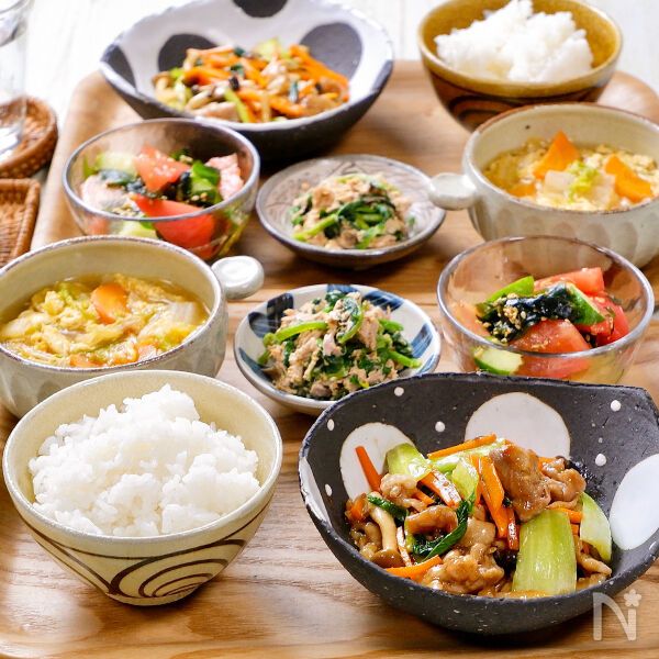 Rinaty りなてぃ さんの食材使い切り献立 10月 彼も満足 野菜たっぷり献立 レシピサイト Nadia ナディア プロの料理家のおいしいレシピ