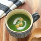 栄養満点◎ほうれん草の豆乳ポタージュ