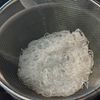 【小松菜とベビーコーンの麻婆春雨】白飯にのっけて食べたい！の工程1