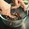 レッドキドニーのレモンムース仕立ての工程1