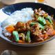 めんつゆを使って【鶏の和風だしカレー】
