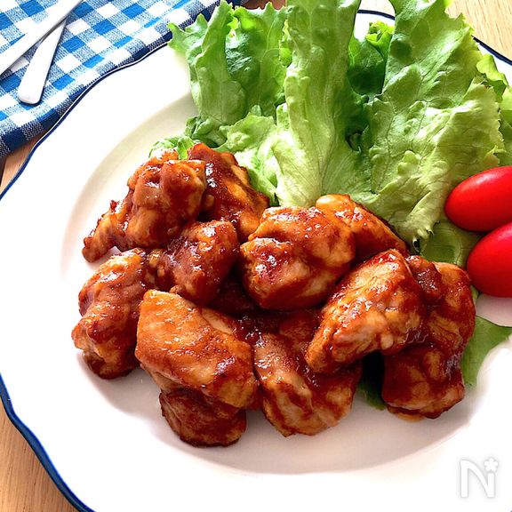 子供も大人も好きな味♡デミグラチキン