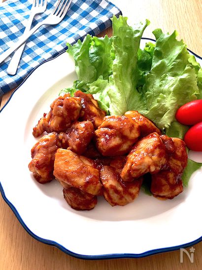子供も大人も好きな味♡デミグラチキン