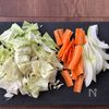 定食屋さん風♪【豚こまと野菜の生姜味噌炒め】の工程1