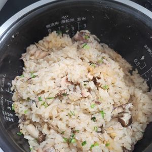 とももの作ってみた!投稿(鯖缶で簡単!鯖とネギの炊き込みご飯☆)