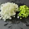 ワンパン15分！生米から作る♪【えびピラフ】の工程1